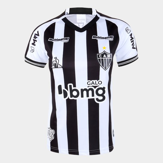 Camisa Atlético Mineiro I 20/21 s/n° Torcedor Le Coq Feminina - Preto+Branco é ruim? Camisa Atlético Mineiro I 20/21 s/n° Torcedor Le Coq Feminina - Preto+Branco é boa?