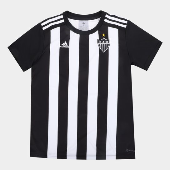 Camisa Atlético Mineiro I 22/23 s/n° Torcedor Adidas Feminina - Preto+Branco é ruim? Camisa Atlético Mineiro I 22/23 s/n° Torcedor Adidas Feminina - Preto+Branco é boa?