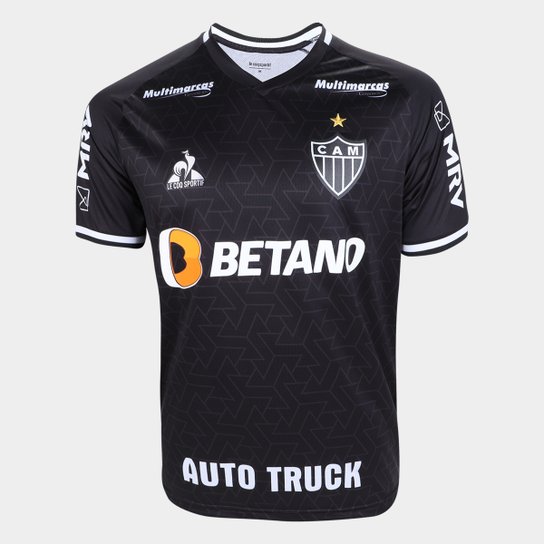 Camisa Atlético Mineiro III 21/22 s/n° Torcedor Le Coq Masculina - Preto é ruim? Camisa Atlético Mineiro III 21/22 s/n° Torcedor Le Coq Masculina - Preto é boa?
