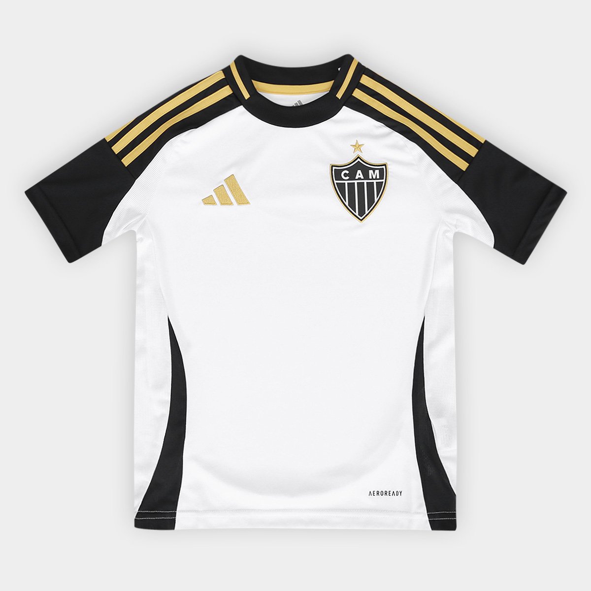 Camisa Atlético Mineiro Infantil II 25/26 s/n Torcedor Adidas Menor preço em Camisa Atlético Mineiro Infantil II 25/26 s/n Torcedor Adidas