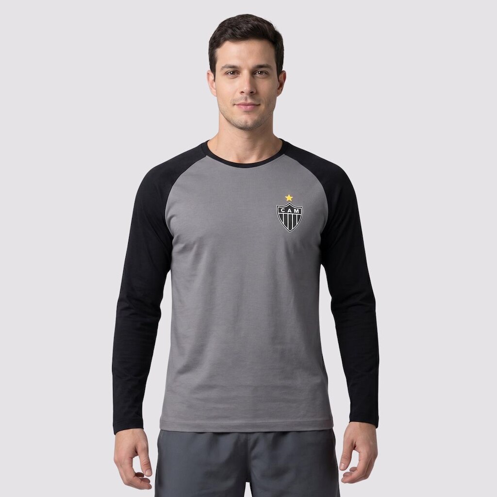 Camisa Atlético Mineiro Manga Longa