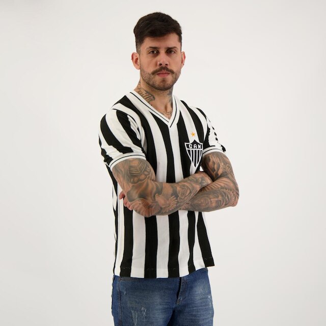 Camisa Atlético Mineiro Retrô 1982 N 10