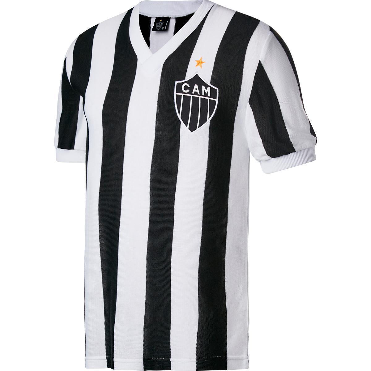 Camisa Atlético Mineiro Retrô 1983 Nº13 Masculina Menor preço em Camisa Atlético Mineiro Retrô 1983 Nº13 Masculina