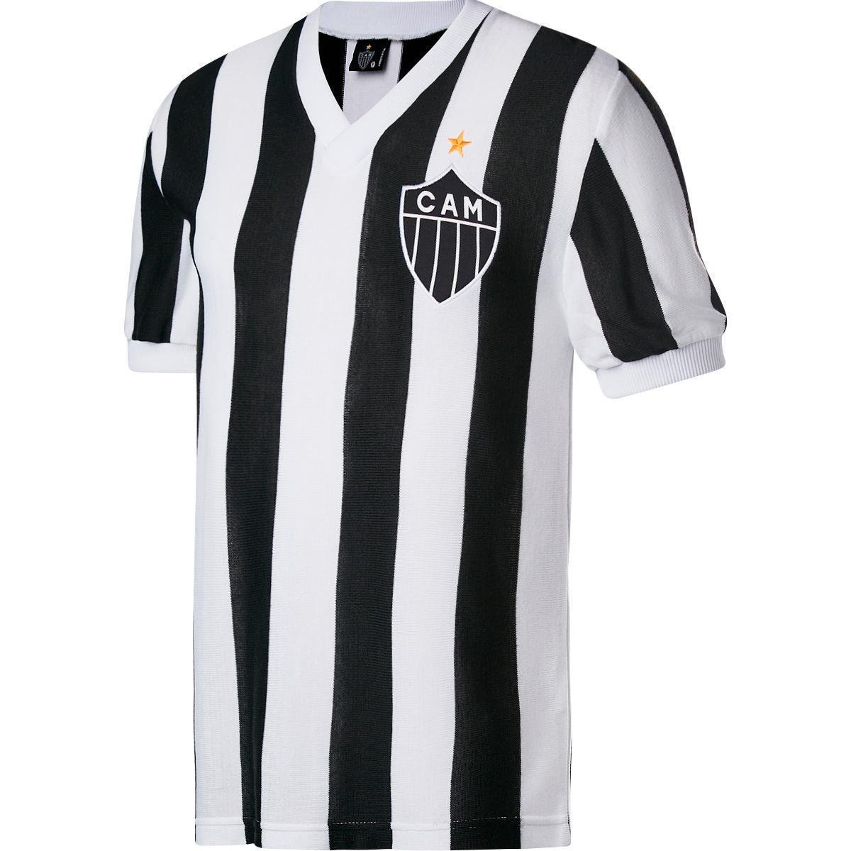 Camisa Atlético Mineiro Retrô 1983 Nº13 Masculina Menor preço em Camisa Atlético Mineiro Retrô 1983 Nº13 Masculina