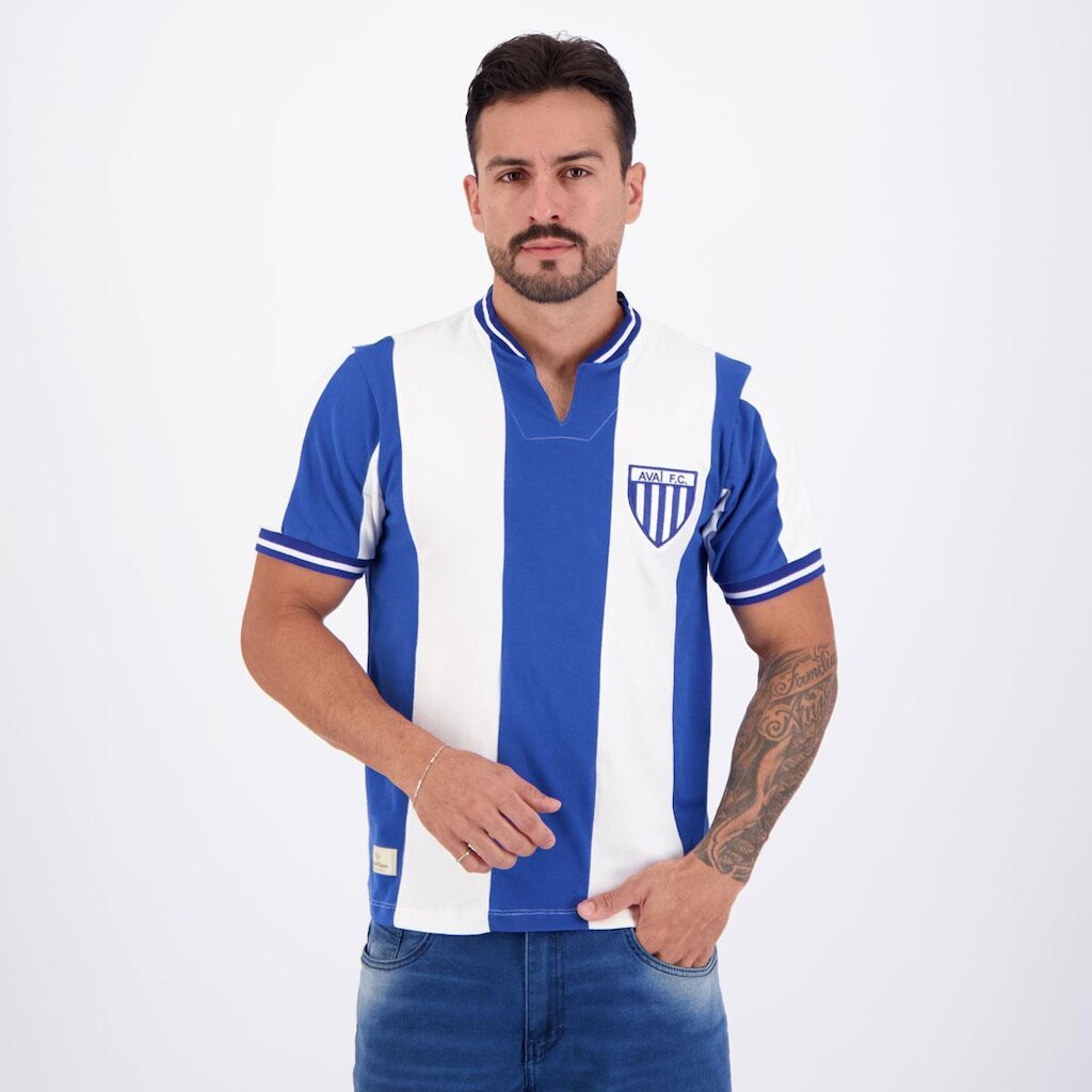 Camisa Avaí Retrô 1977 Masculina