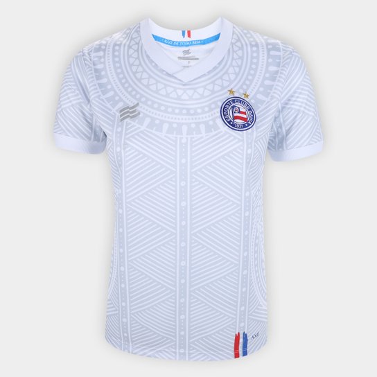 Camisa Bahia Consciência Negra 21/22 Esquadrão Feminina - Branco+Cinza é ruim? Camisa Bahia Consciência Negra 21/22 Esquadrão Feminina - Branco+Cinza é boa?