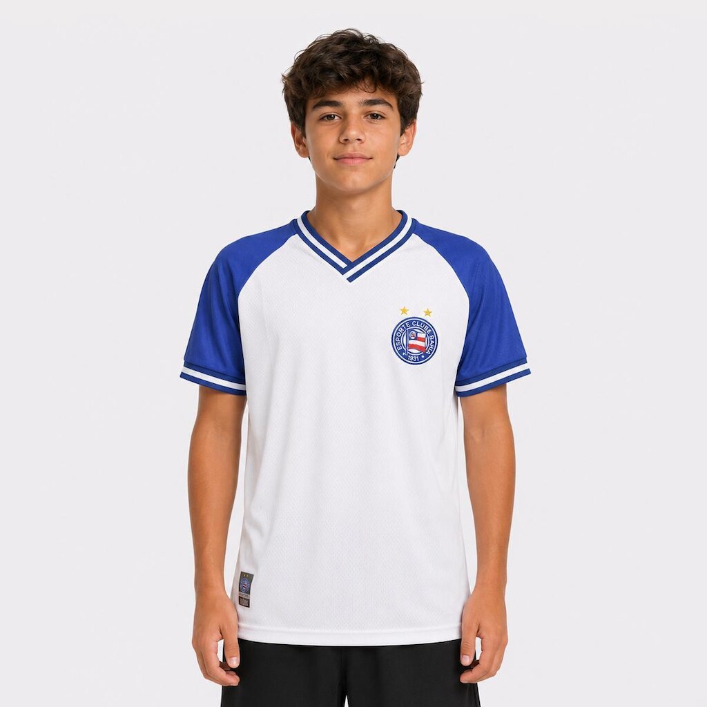 Camisa Bahia Retrô Raglan Juvenil