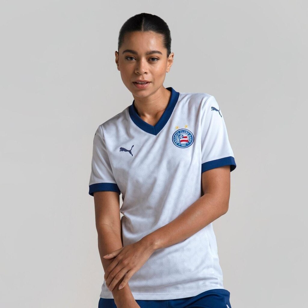 Camisa Bahia Torcedor Home 2025 Feminina