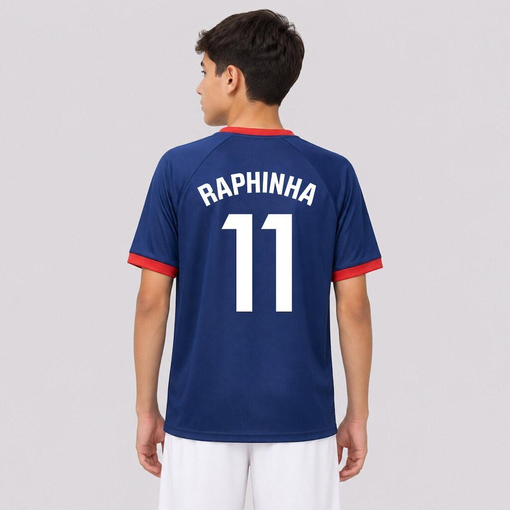 Camisa Balboa Barcelona Rivales Infantil 11 Raphinha