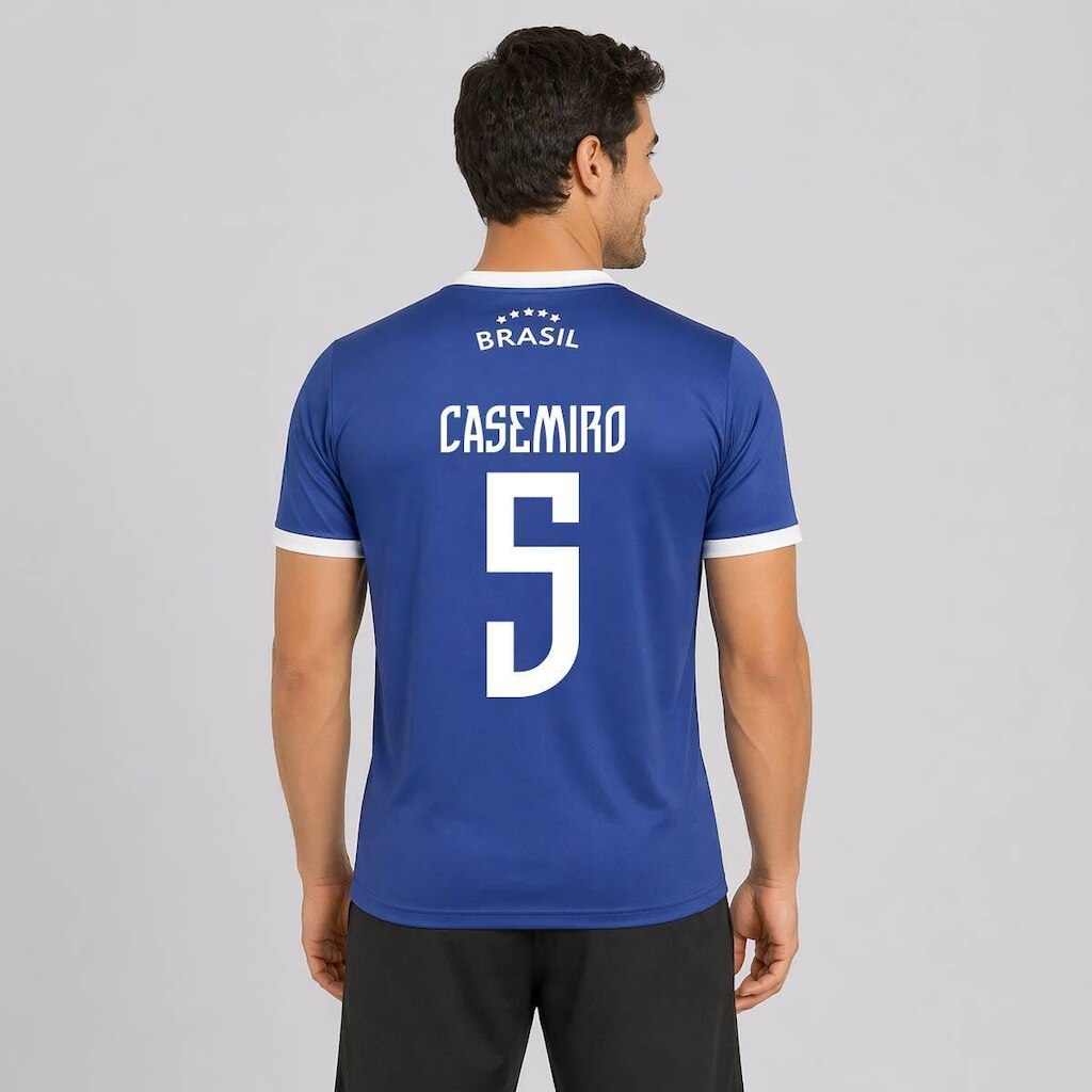 Camisa Balboa Brasil Canarinho  5 Casemiro