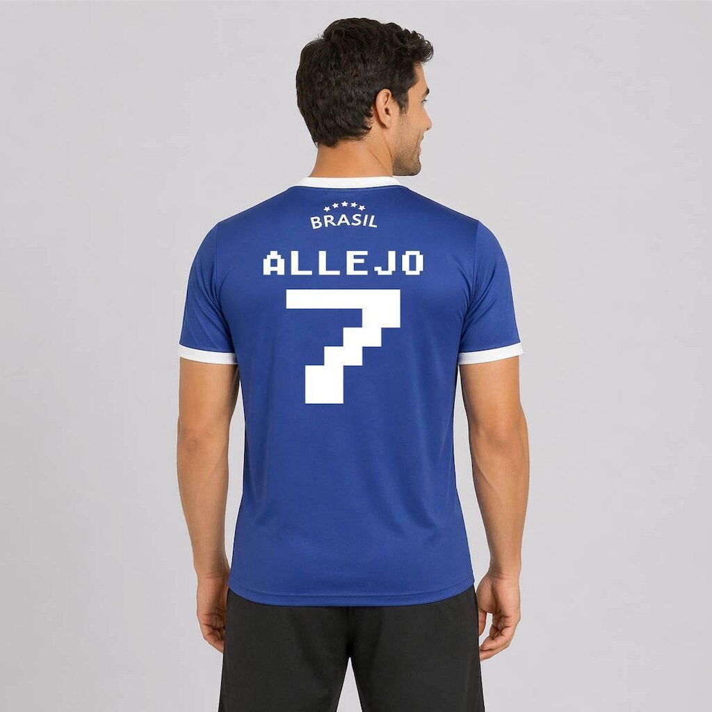 Camisa Balboa Brasil Canarinho  7 Allejo