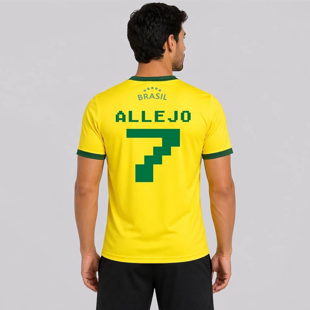 Camisa Balboa Brasil Canarinho  7 Allejo