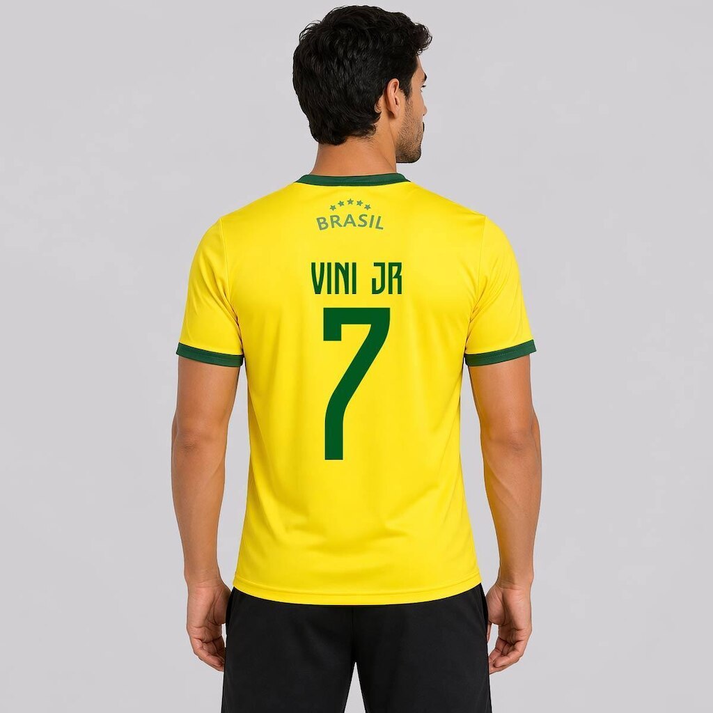 Camisa Balboa Brasil Canarinho 7 Vini Jr