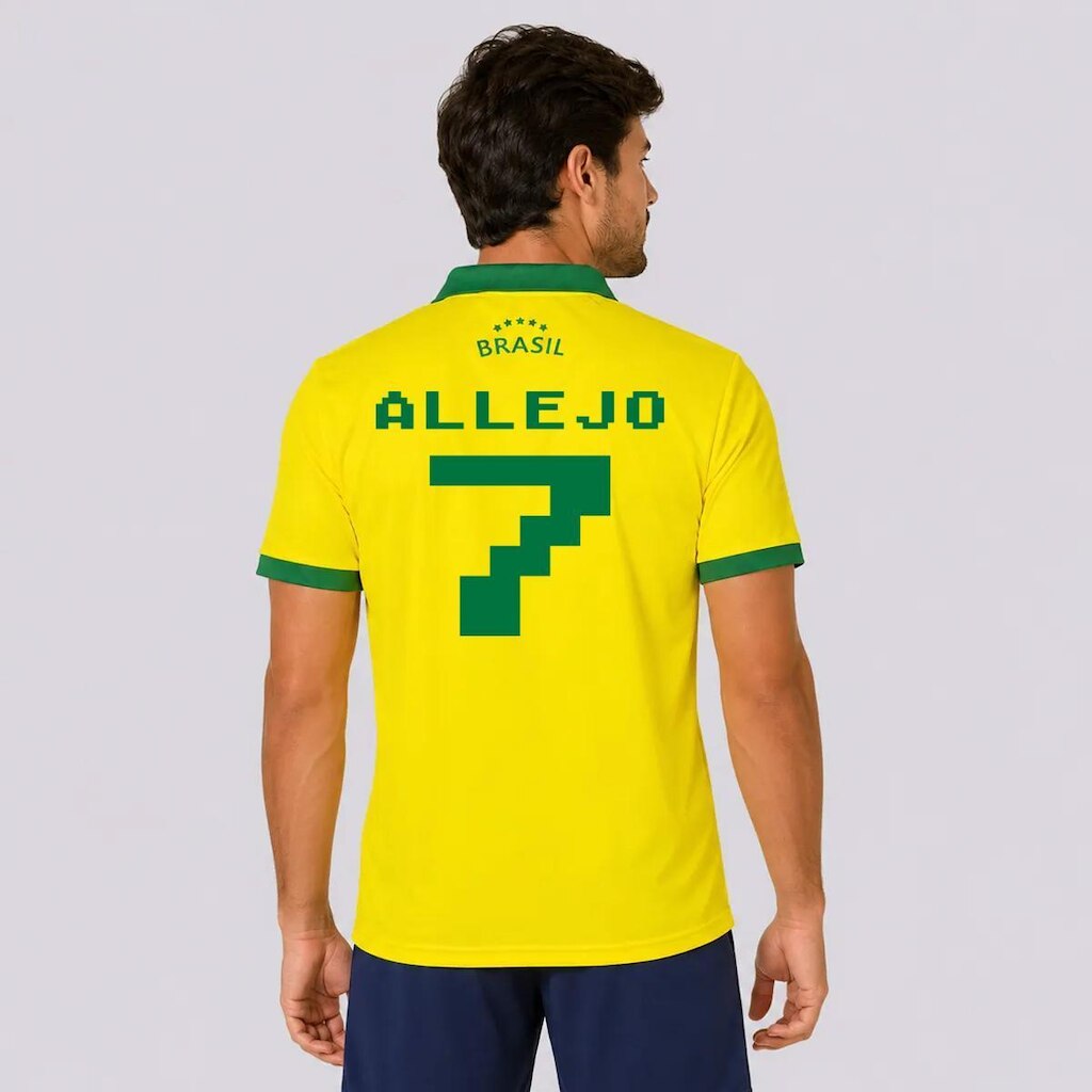Camisa Balboa Brasil Seleça  7 Allejo
