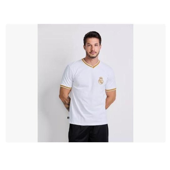 Camisa Balboa Real Madrid Masculina Algodão 14742