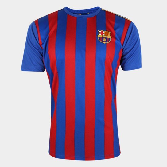 Camisa Barcelona Dry Fit Masculina - Azul é ruim? Camisa Barcelona Dry Fit Masculina - Azul é boa?