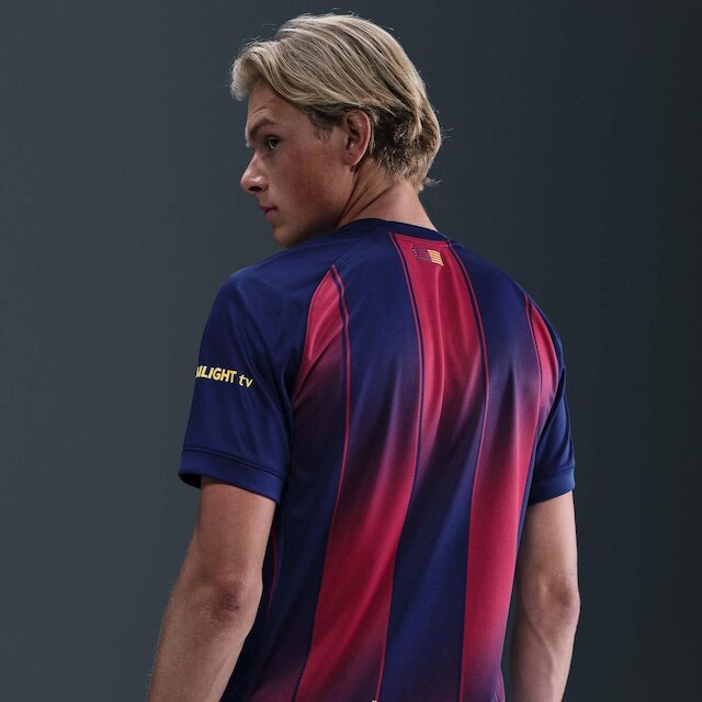 Camisa Barcelona Nike I 2025/26 Torcedor Pro Masculina
