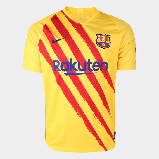 Camisa Barcelona Senyera 19/20 Nike Edição Limitada - Masculina - Amarelo é ruim? Camisa Barcelona Senyera 19/20 Nike Edição Limitada - Masculina - Amarelo é boa?