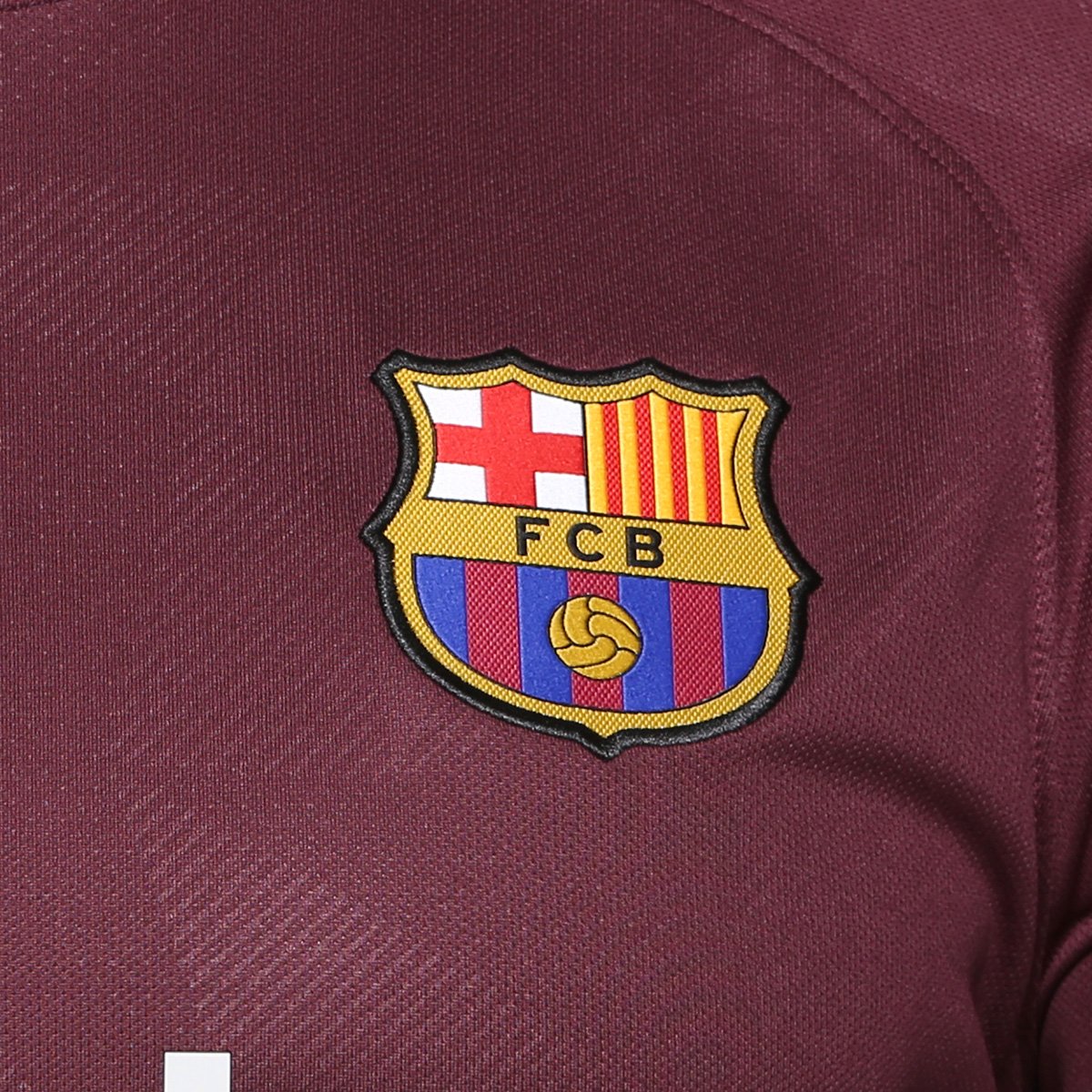 barcelona camisa vinho