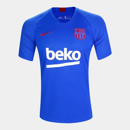Camisa Barcelona Treino 19/20 Nike Masculina - Azul Escuro é ruim? Camisa Barcelona Treino 19/20 Nike Masculina - Azul Escuro é boa?