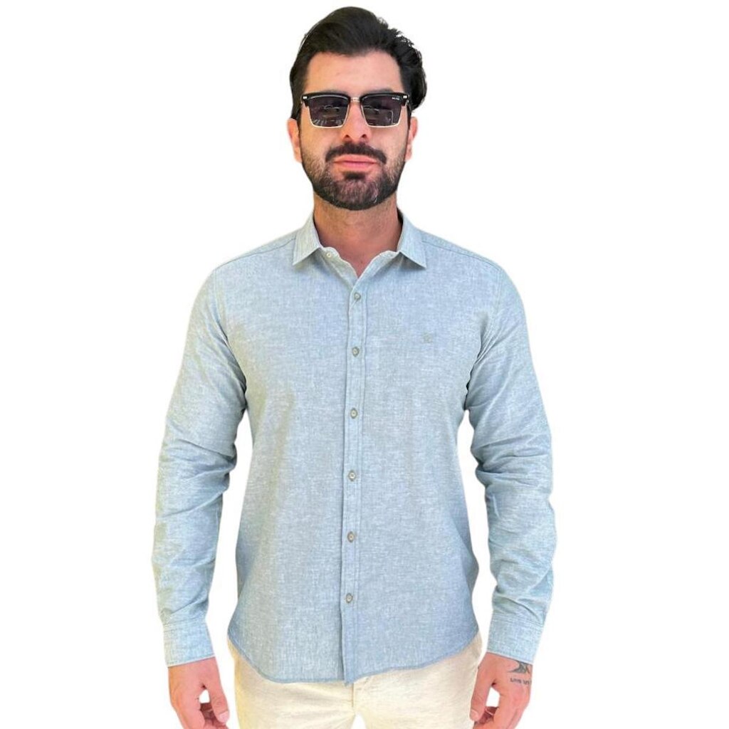 CAMISA BAUMGARTEN LINHO MANGA LONGA MASCULINO