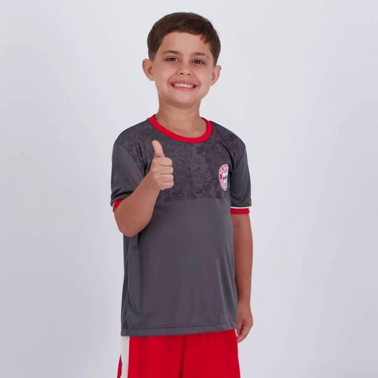 Camisa Bayern de Munique Kane 9 Infantil Cinza