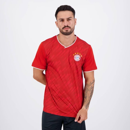 Camisa Bayern de Munique Mia San Mia Vermelha