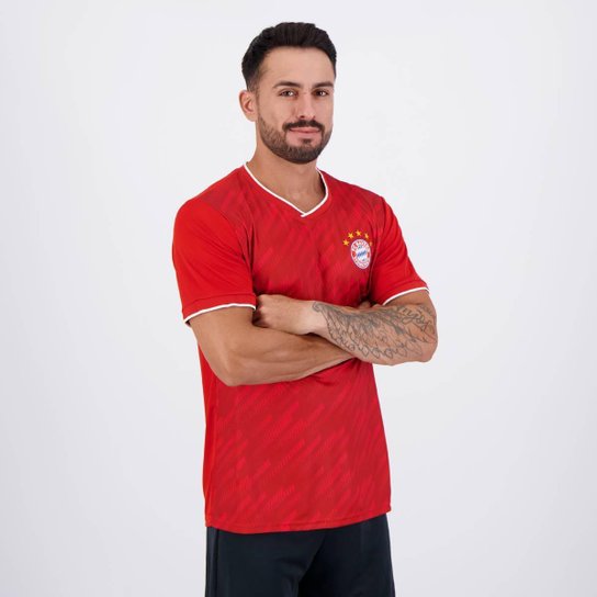 Camisa Bayern de Munique Mia San Mia Vermelha