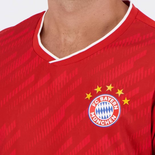 Camisa Bayern de Munique Mia San Mia Vermelha