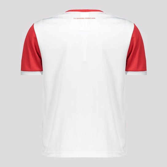 Camisa Bayern De Munique Stencil Infantil Branca