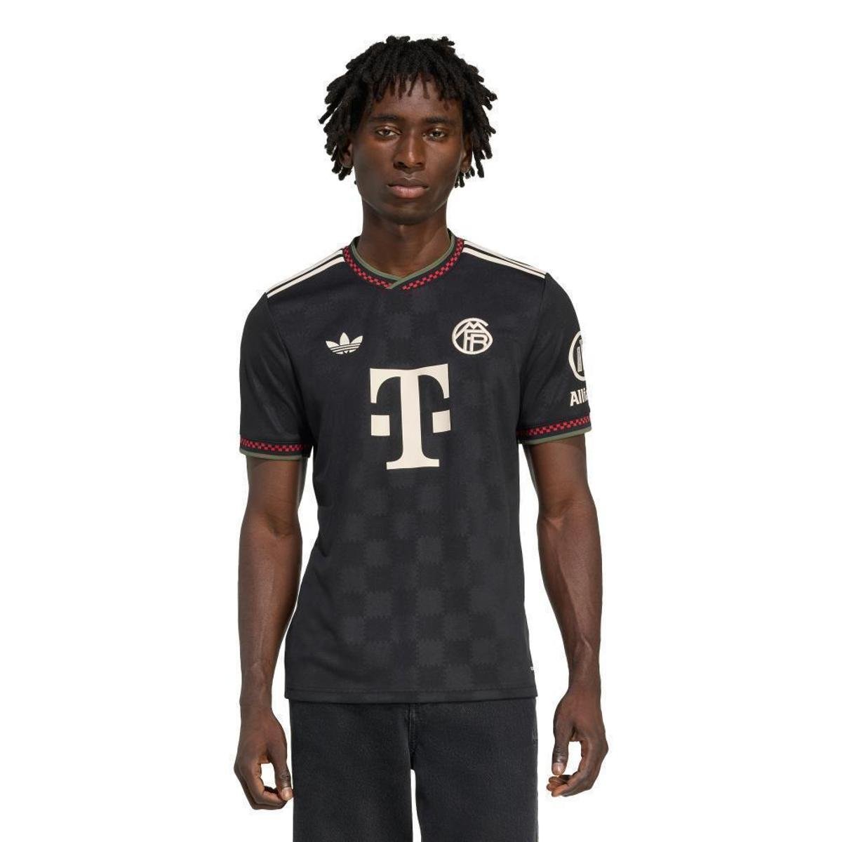 Camisa Bayern München Third 25/26 Adidas Masculina - Preto | Netshoes