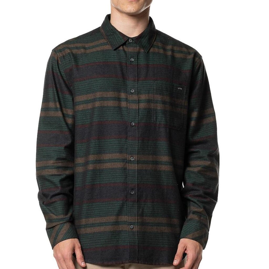 Camisa Billabong Manga Longa Coastline Flannel WT24