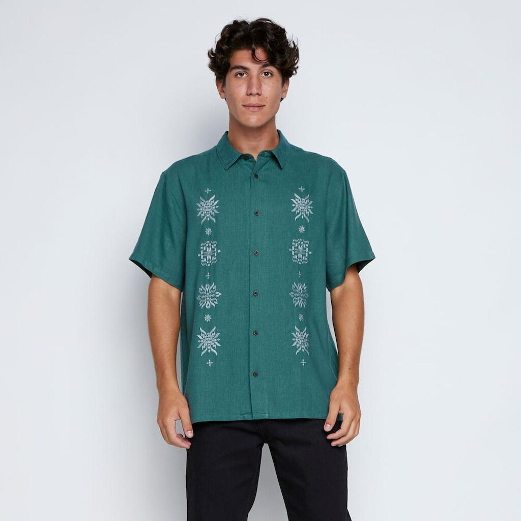 Camisa Billabong M/C Frequency Ss Arine Green Camisa M/C Frequency Ss Arine Green