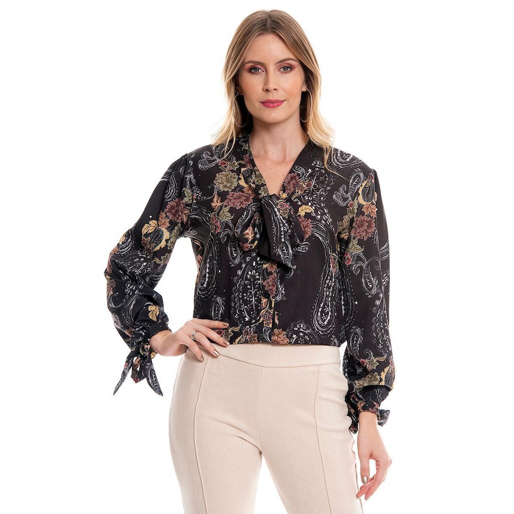 Camisa Bisô Cashmere Feminina