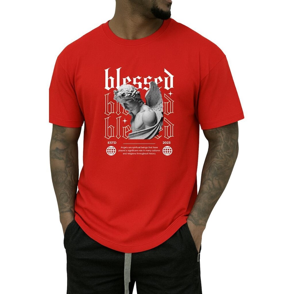 Camisa Blessed Algodão Premium Gmm Masculina