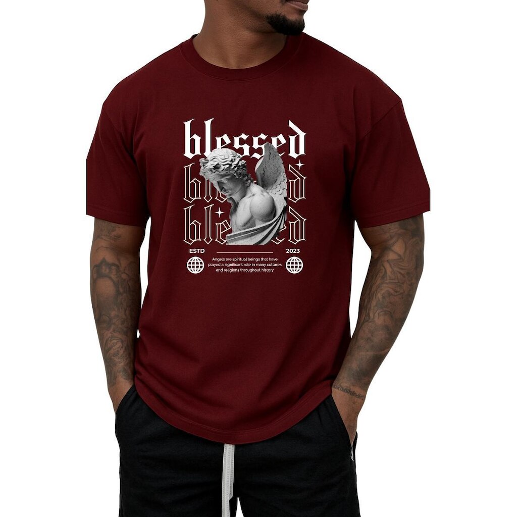 Camisa Blessed Algodão Premium Gmm Masculina