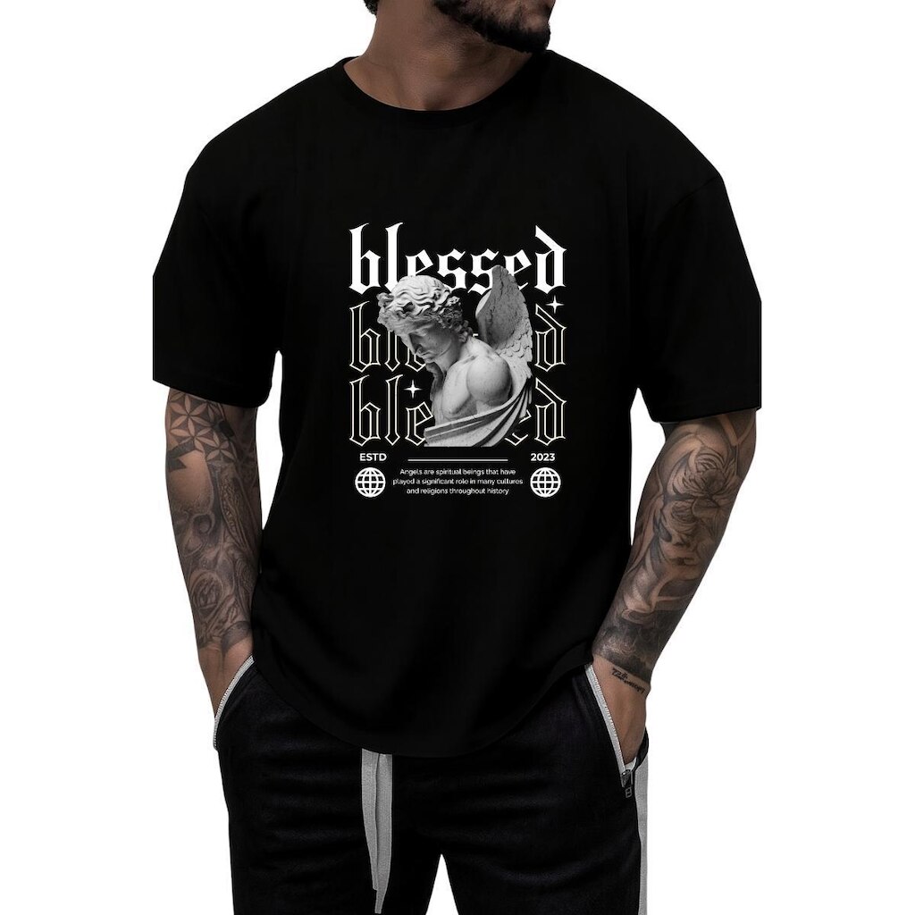 Camisa Blessed Algodão Premium Gmm Shoes Masculina