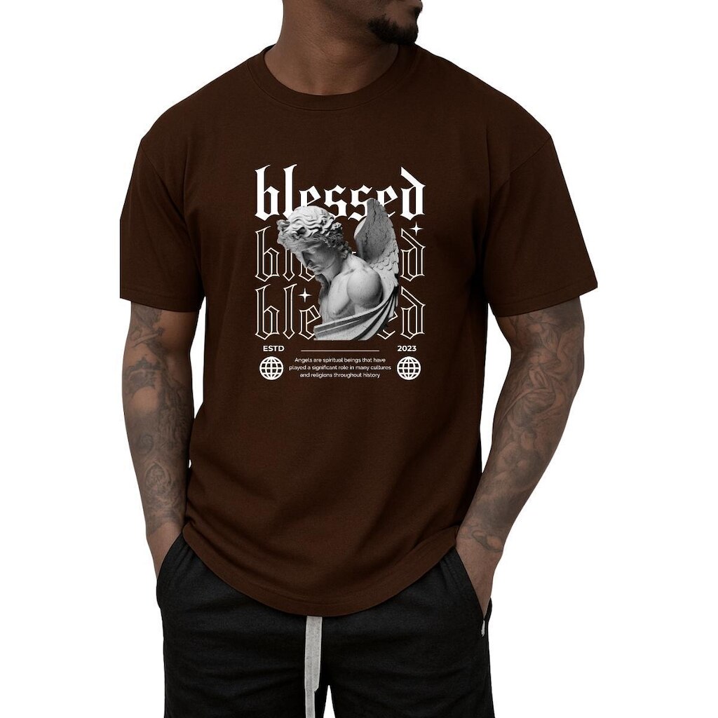 Camisa Blessed Algodão Premium Gmm Shoes Masculina