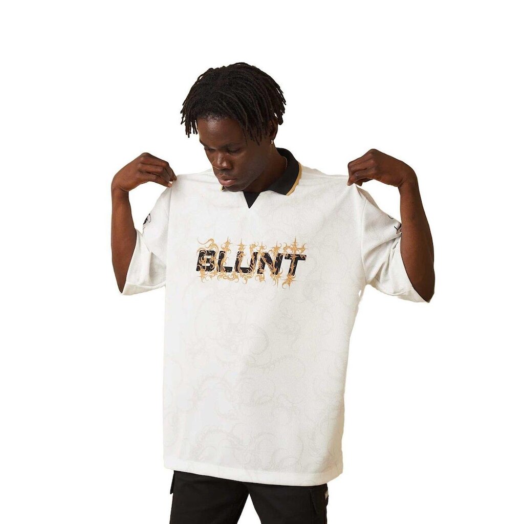 Camisa Blunt Polo Cry Cyber B Off White