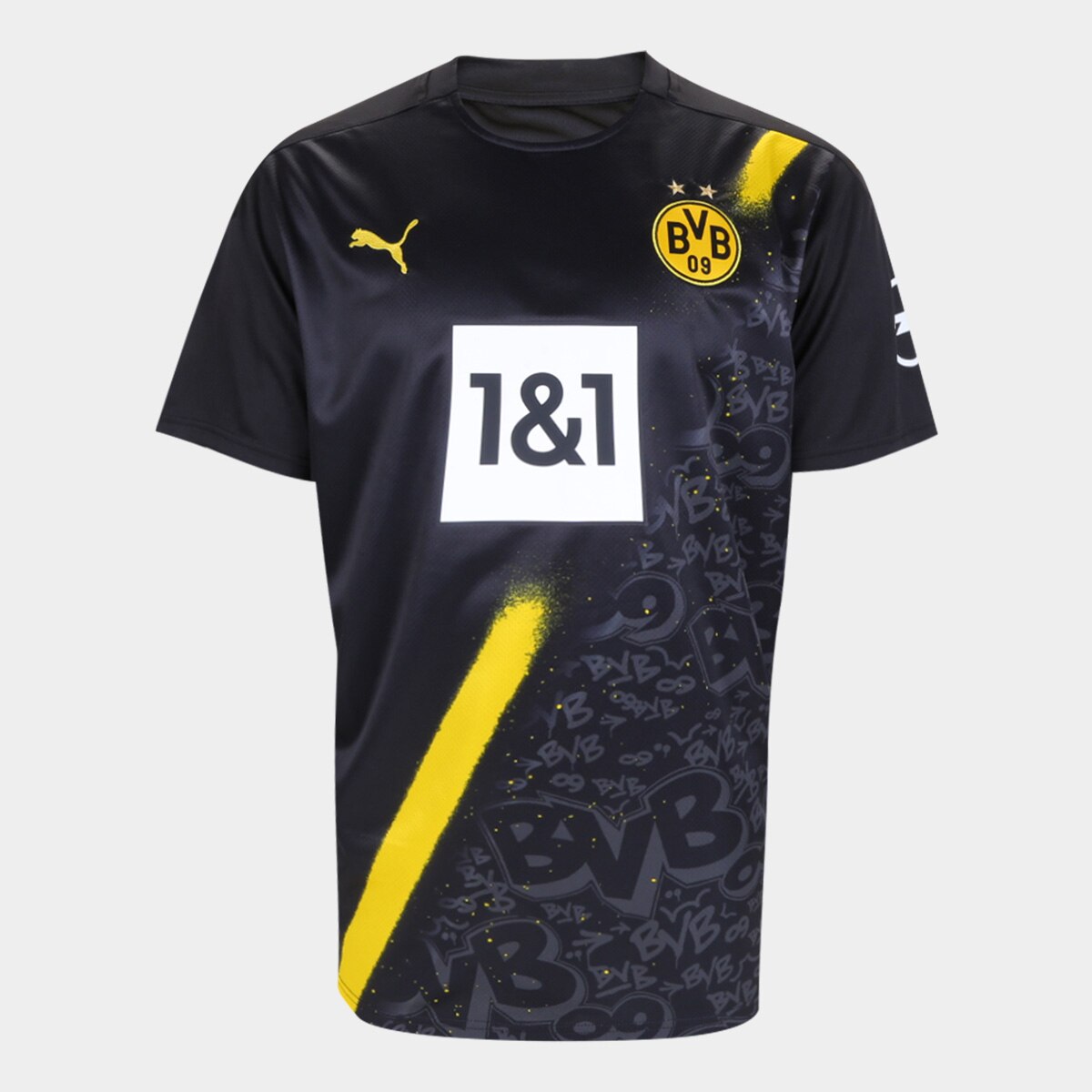 Camisa Borussia Dortmund Away 20/21 s/n° Torcedor Puma Masculina