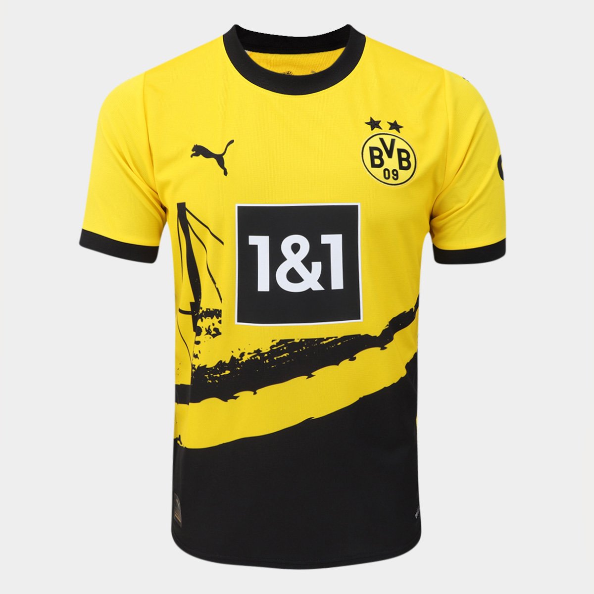 Camisa Borussia Dortmund Home 23/24 s/nº Torcedor Puma Masculina é ruim? Camisa Borussia Dortmund Home 23/24 s/nº Torcedor Puma Masculina é boa?