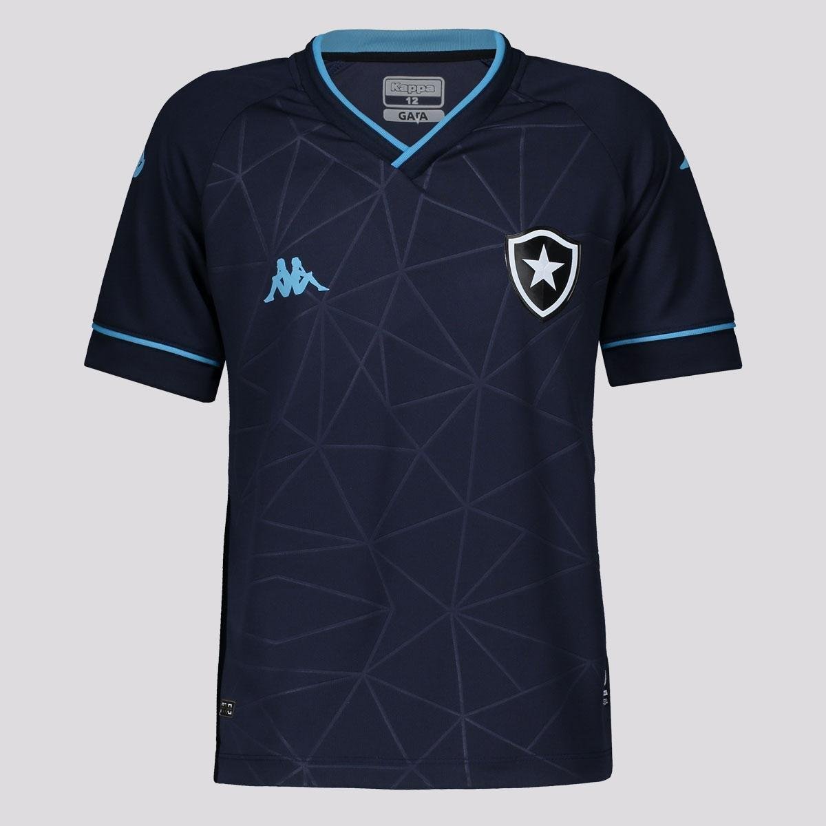 Camisa Botafogo 2021 IV Azul Goleiro Oficial Kappa é ruim? Camisa Botafogo 2021 IV Azul Goleiro Oficial Kappa é boa?