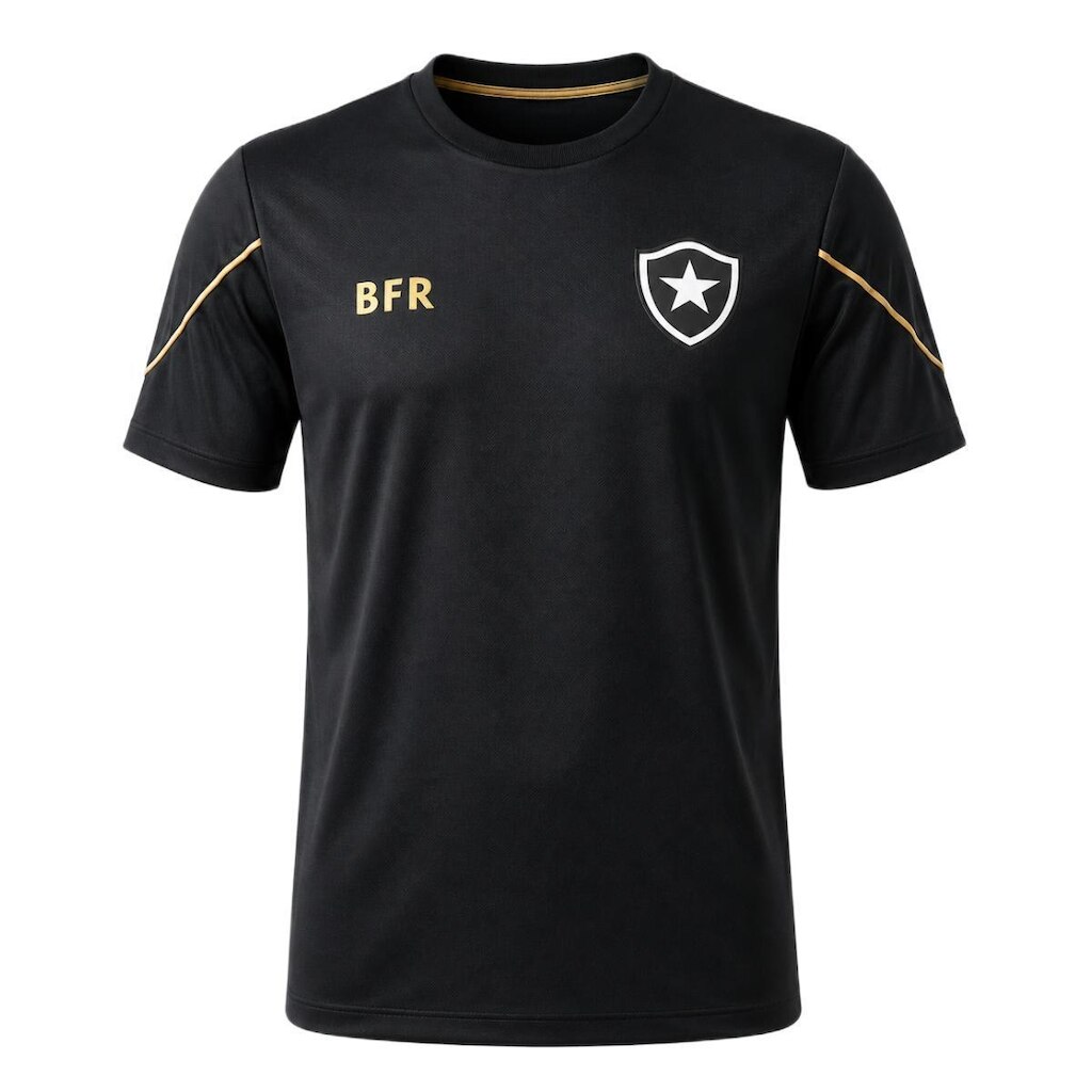 Camisa Botafogo Auriflama Gloriosa Black - Masculino
