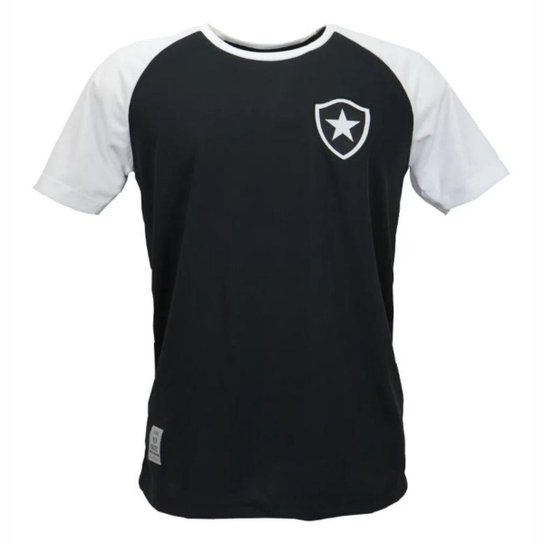 Camisa Botafogo Basic Símbolo Masculina Preto Branco