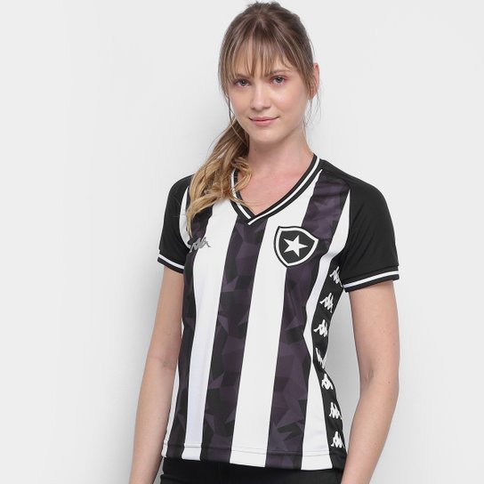 Camisa Botafogo I 19/20 s/nº Torcedor Kappa Feminina - Preto+Branco é ruim? Camisa Botafogo I 19/20 s/nº Torcedor Kappa Feminina - Preto+Branco é boa?