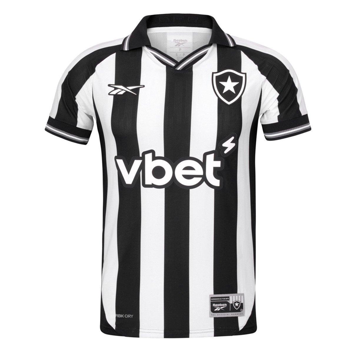 Camisa Botafogo I 25/26 s/n Torcedor Reebok Masculina Camisa Botafogo I 25/26 s/n Torcedor Reebok Masculina