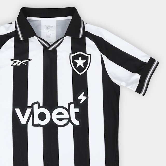Camisa Botafogo I 25/26 s/n Torcedor Reebok Masculina