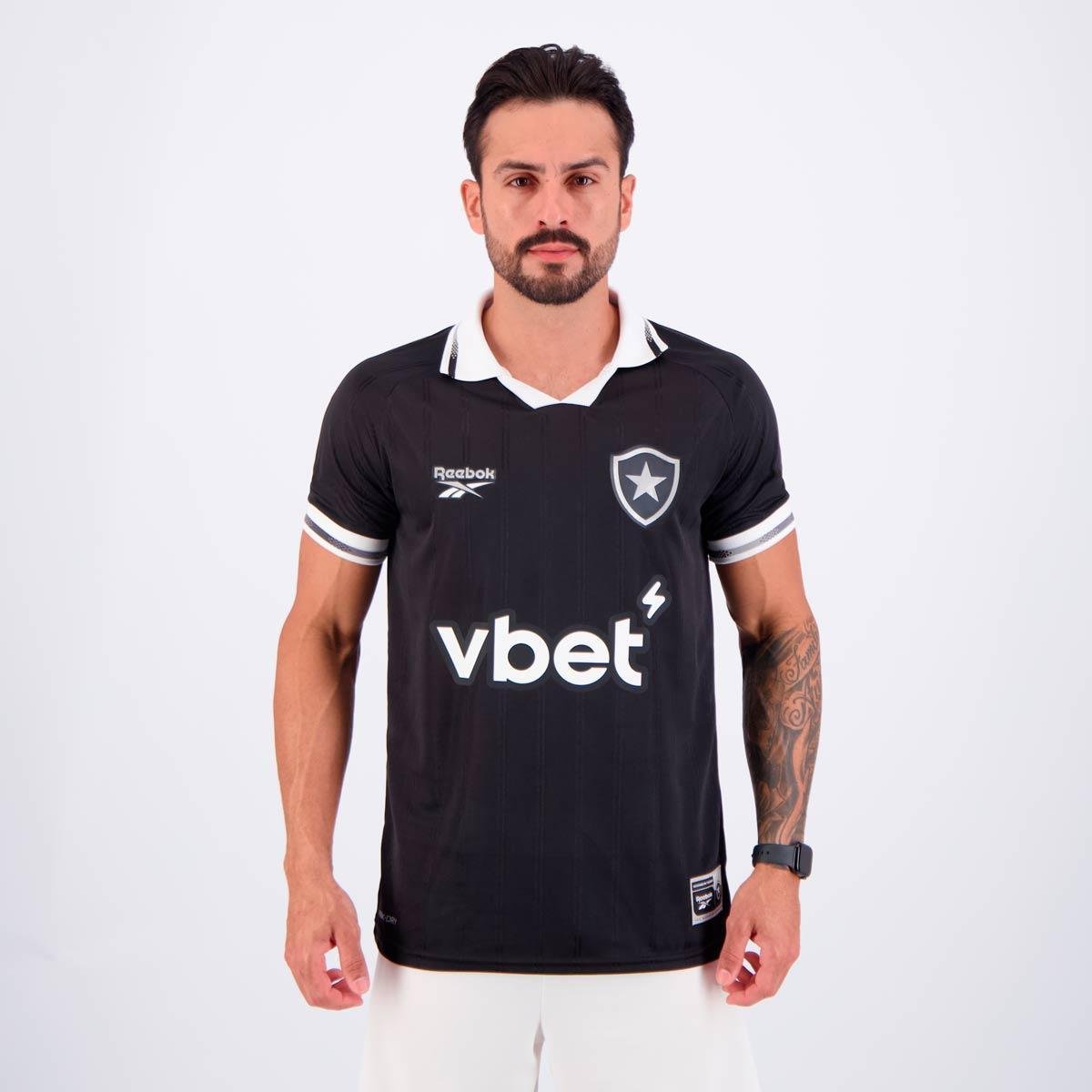Camisa Botafogo II 25/26 s/n Torcedor Reebok Masculina Menor preço em Camisa Botafogo II 25/26 s/n Torcedor Reebok Masculina