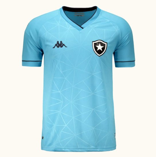 Camisa Botafogo IV 21/22 s/n° Torcedor Kappa Masculina - Azul Claro é ruim? Camisa Botafogo IV 21/22 s/n° Torcedor Kappa Masculina - Azul Claro é boa?