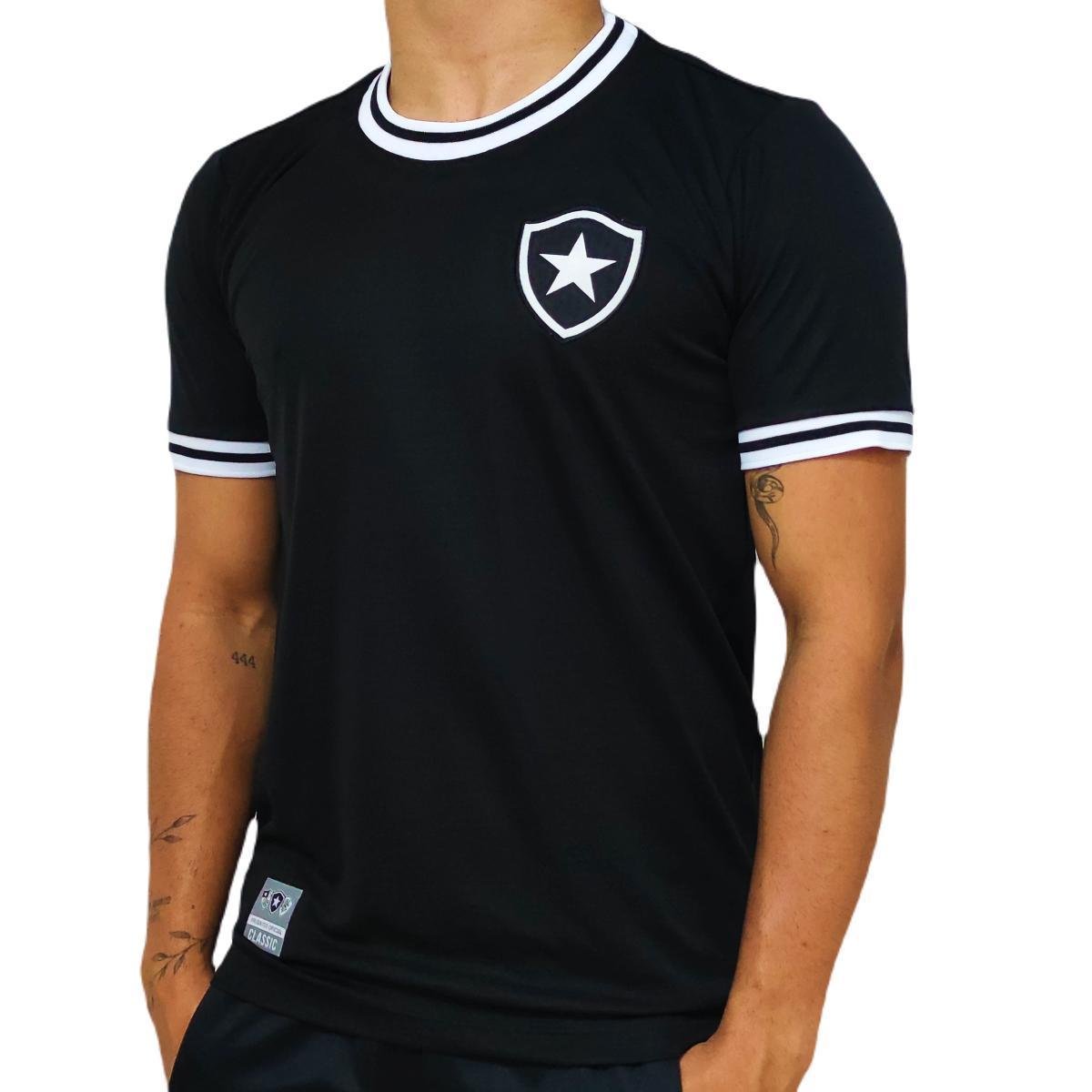 Camisa Botafogo Jacquard Glorioso - Masculino Menor preço em Camisa Botafogo Jacquard Glorioso - Masculino